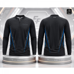 Shirt langarm Living Blue