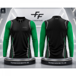 Shirt langarm Railings Green