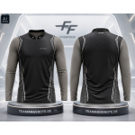 Shirt langarm Railings Grey