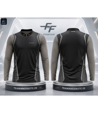Shirt langarm Railings Gray