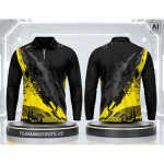 Shirt langarm Retina Yellow