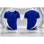 Billard/Dart Poloshirt Wien Royal Blau Billard/Dart Poloshirt Wien Royal Blau
