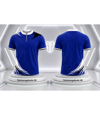 Billard/Dart Poloshirt Wien Royal Blau