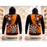Dart Hoodiejacke Lion Africa Orange