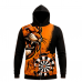 Dart Hoodiejacke Lion Africa Orange