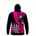 Dart Hoodiejacke Lion Africa Pink