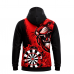 Dart Hoodiejacke Lion Africa Red