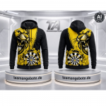 Dart Hoodiejacke Lion Africa Yellow