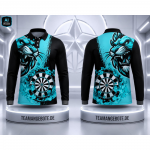 Longsleeve Shirt Lion Africa Turquise