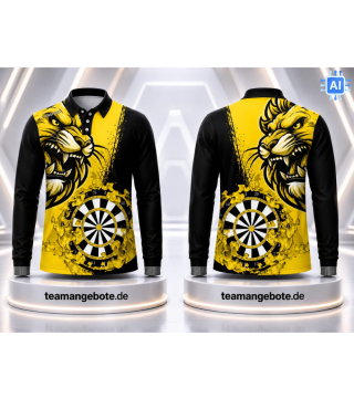 Longsleeve Shirt Lion Africa Yellow