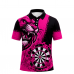 Poloshirt Lion Africa Pink