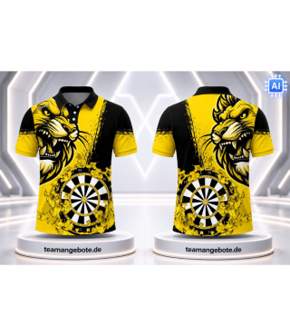 Poloshirt Lion Africa Yellow