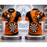 Poloshirt Lion Africa Orange