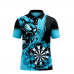 Poloshirt Lion Africa Turquise