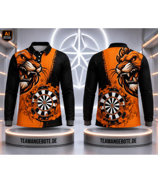 Longsleeve Shirt Lion Africa Orange