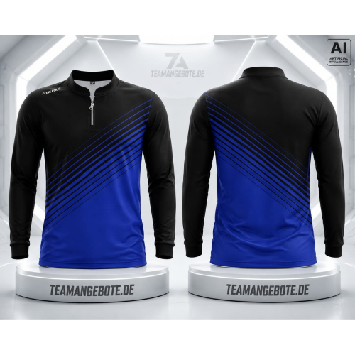 Shirt langarm 111 Blue