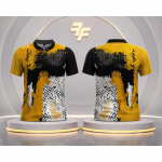 Billard/Dart Poloshirt B262 Yellow