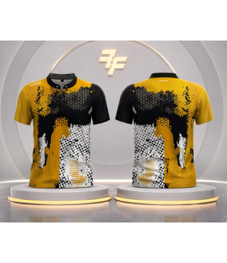 Billard/Dart Poloshirt B262 Yellow