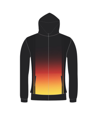 Deutschland „Black Gradient“ Edition – Premium Hoodie- oder Teamjacke