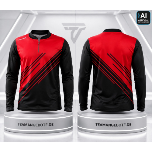 Shirt langarm 222 Red