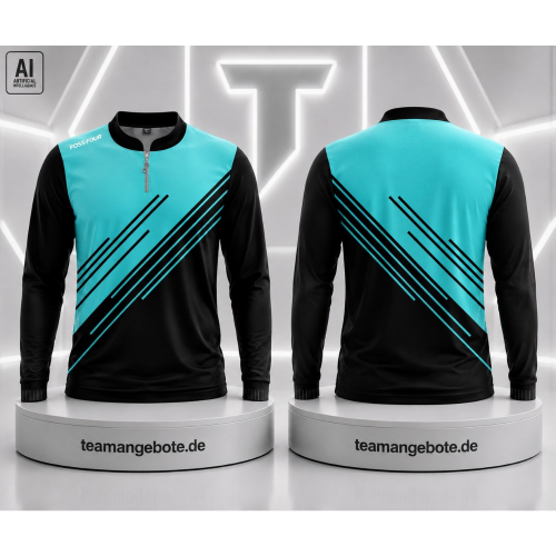 Shirt langarm 222 Turquise