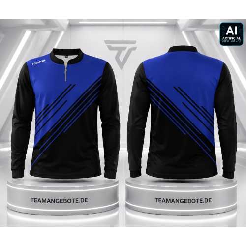 Shirt langarm 222 Longsleeve Blue