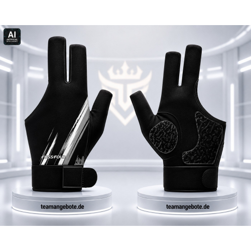 BILLARDHANDSCHUH 333 Black/Grey BILLARDHANDSCHUH 333 Black/Grey