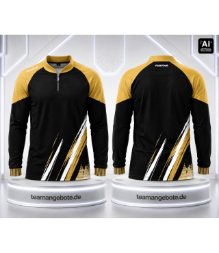 Shirt langarm 333 Black/Gold