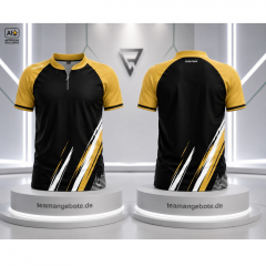 Poloshirt 333 Black/Gold Poloshirt 333 Black/Gold