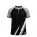 Poloshirt 333 Black/Grey