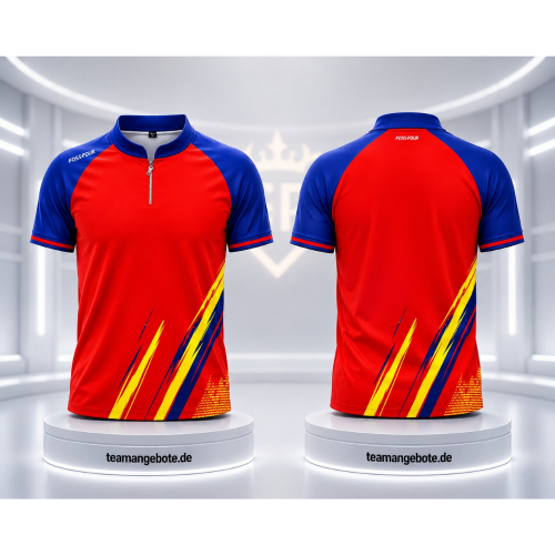 Poloshirt 333 Red/Royal Poloshirt 333 Red/Royal