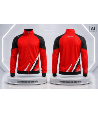 Billard Jacke 333 Red/Black