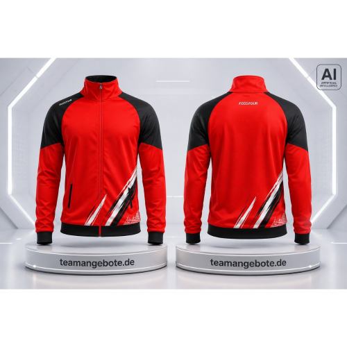 Billard Jacke 333 Red/Black