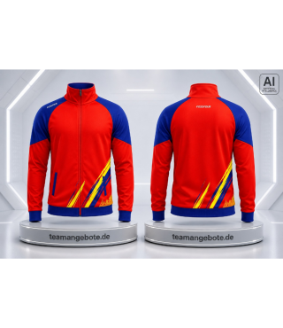 Billard Jacke 333 Red/Royal