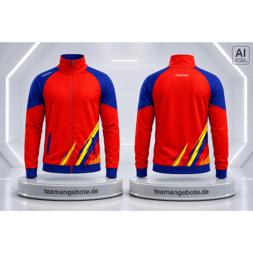 Billard Jacke 333 Red/Royal