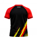 WARM UP SHIRT 333 Black/Red