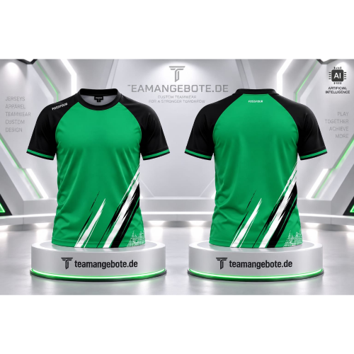 WARM UP SHIRT 333 Green