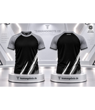WARM UP SHIRT 333 Black/Grey