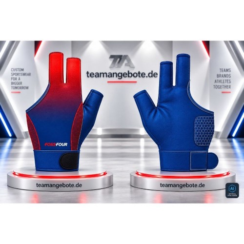 BILLARDHANDSCHUH 444 Navy/Red