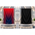 FossFour Handtuch 444 Navy/Red FossFour Handtuch 444 Navy/Red