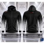 FossFour Billard Hoodiejacke 444 Silver FossFour Billard Hoodiejacke 444 Silver