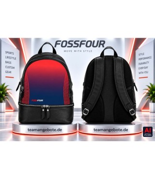 Rucksack FossFour 444 Red/Blue 