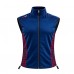 FossFour Weste 444 Navy/Red