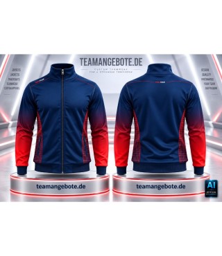 Billard/Dart Jacke 444 Royal/Red