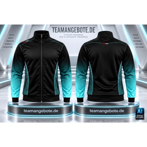 Billard/Dart Jacke 444 Turquoise