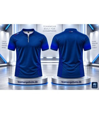 Poloshirt 444 Blue
