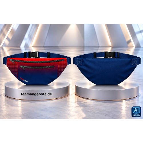 Bauchtasche FossFour 444 Navy/Red Bauchtasche FossFour 444 Navy/Red