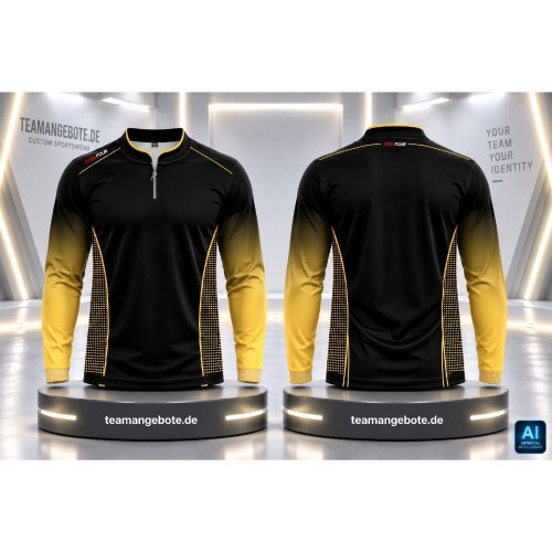 Shirt langarm 444 Yellow