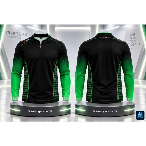 Shirt langarm 444 Green