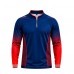 Shirt langarm 444 Navy/Red